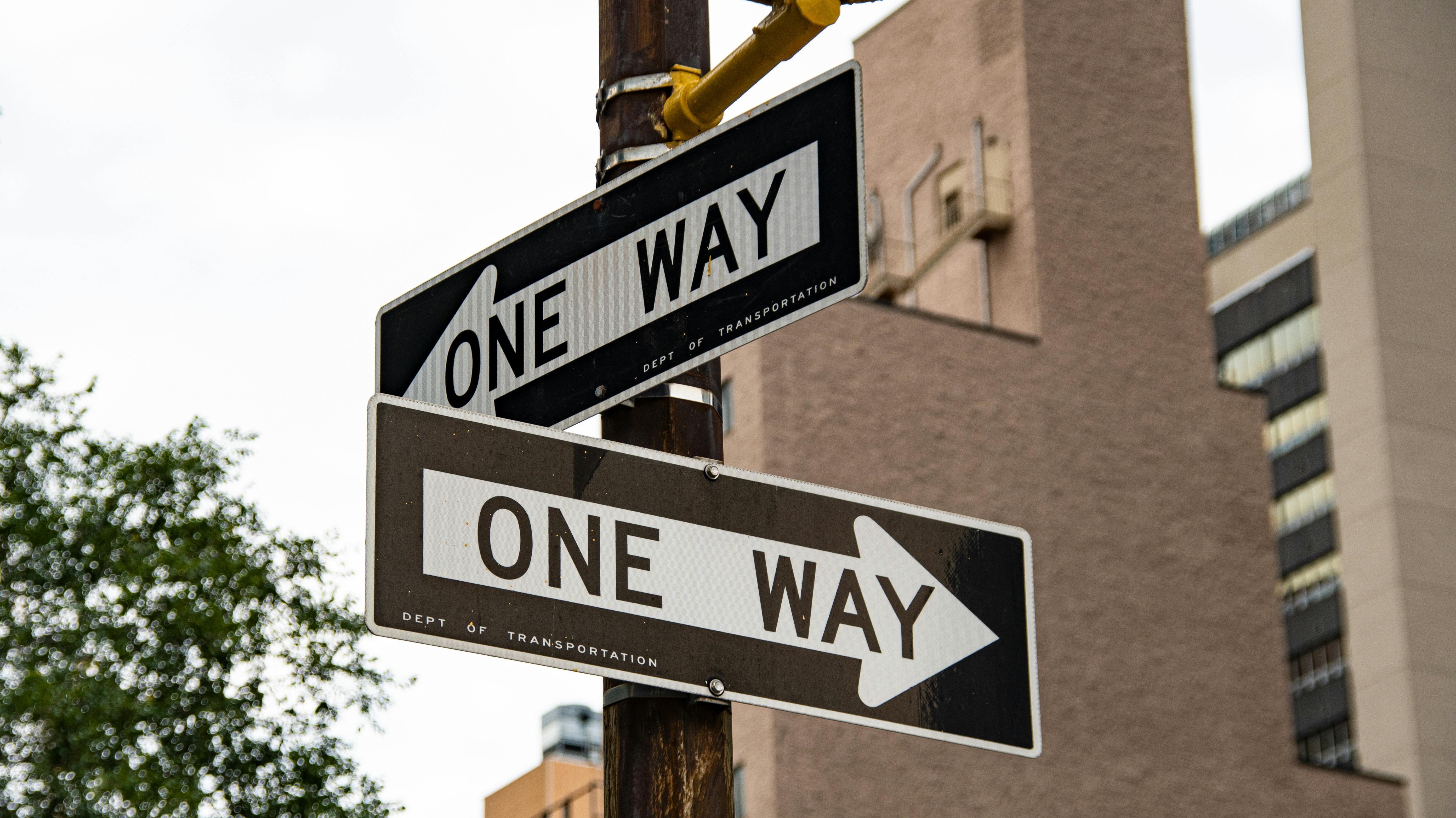 One Way Signs